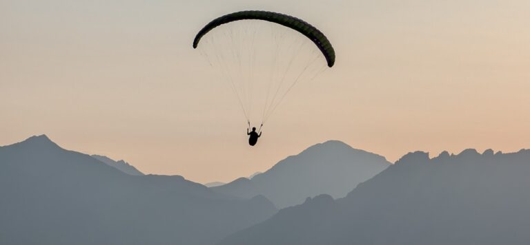 Paragliding les arcs peisey vallandry